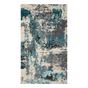Covor Modern Living, Dormitor Dreptunghiular Milano 0566B Turcoaz, 80 x 150 thumbnail 2