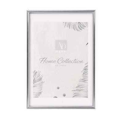 Zidni okvir za slike MDF srebrni 70 x 100 cm