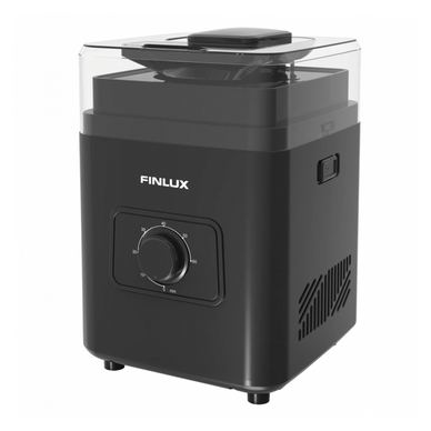 Μηχανή παγωτού Finlux FCRM-2425W, 100W, 0.8 L, R600a, Μαύρο