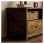 Dulap TV cu 3 sertare, stil vintage loft rustic, maro, 143 cm thumbnail 4