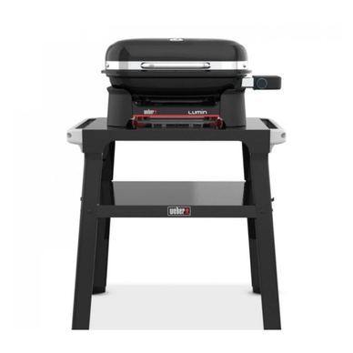 Grătar electric Lumin Compact cu suport - Negru