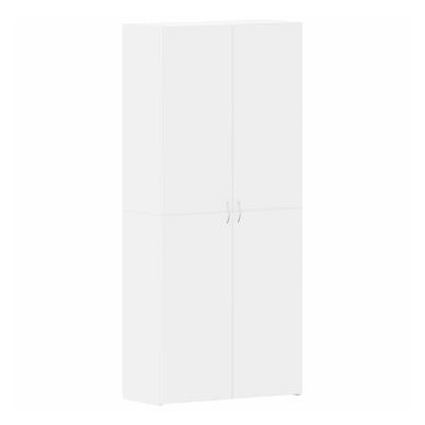 Ormar za cipele Bijelo 80 x 35.5 x 180 cm Konstruirano drvo