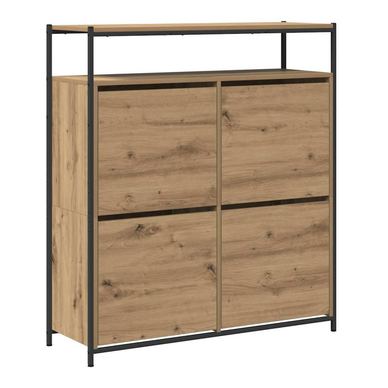 Ormar za cipele s policom Umjetnički hrast 100 x 34 x 112 cm
