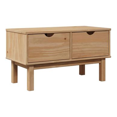 Klupa za predsoblje OTTA 80 x 40 x 45 cm od masivne borovine