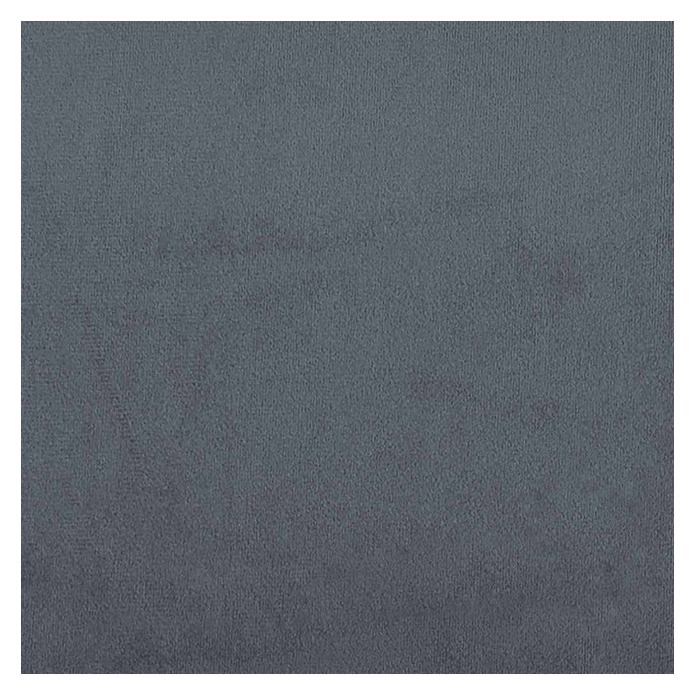 Postel s matrací Dover tmavě šedá 160 x 200 cm samet - 29