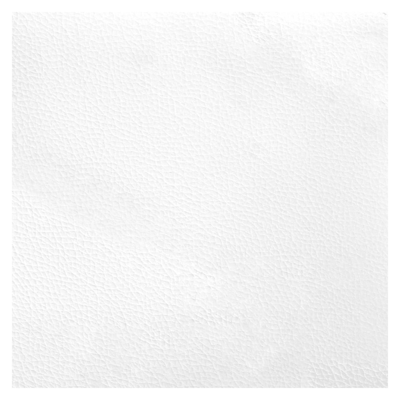 Postel s matrací Dover bílá a černá 120 x 200 cm umělá kůže - 8