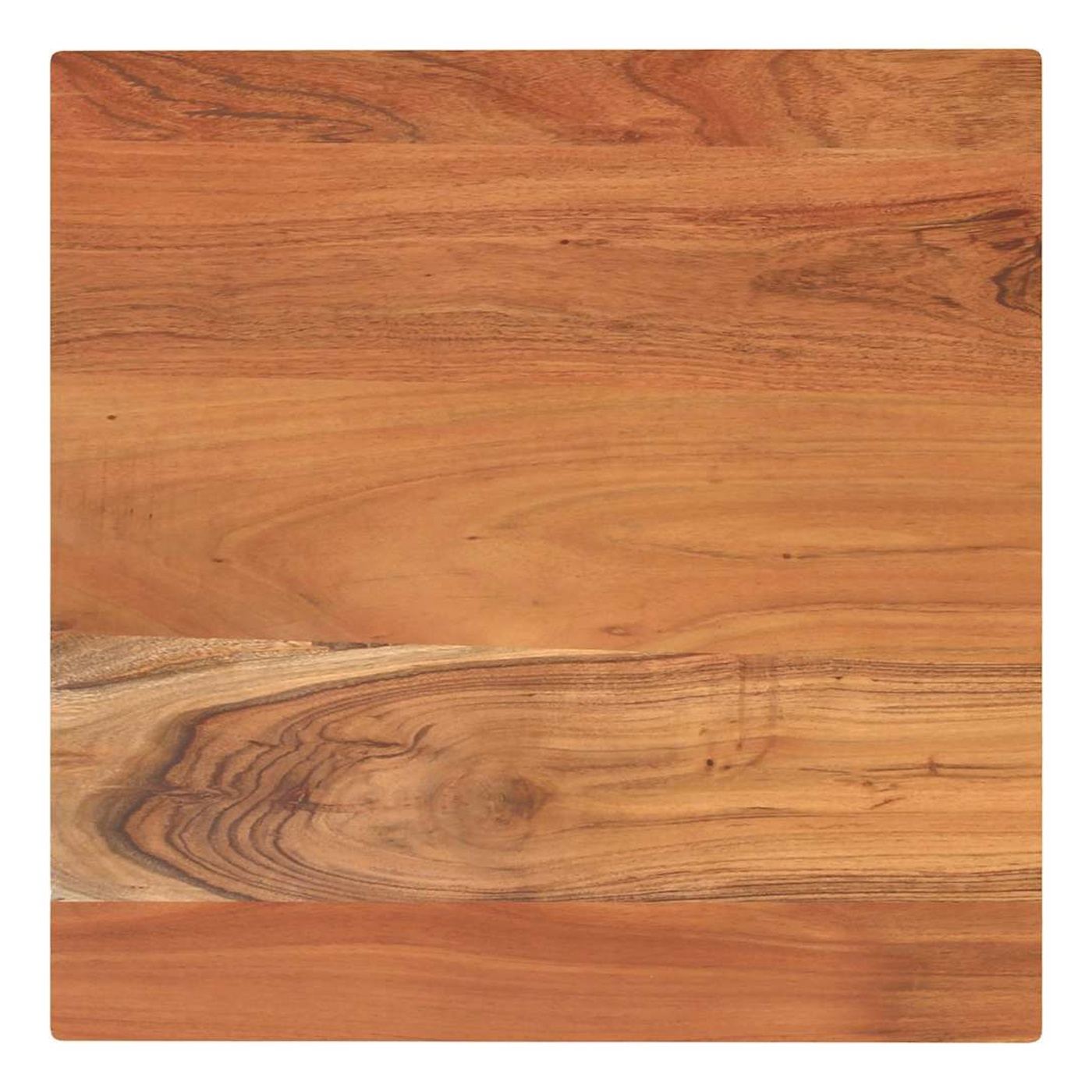 Stolní deska 50 x 50 x 2,5 cm čtvercová masivní akáciové dřevo - 2