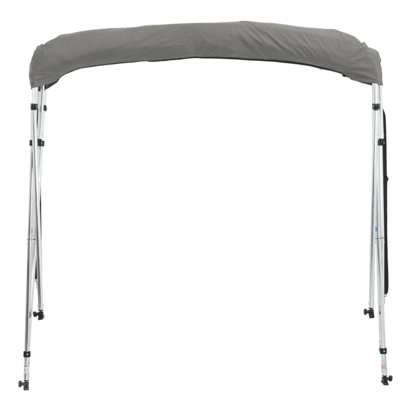 Bimini stříška se 4 oblouky a bočnicemi 243x(230–244)x137 cm - 6