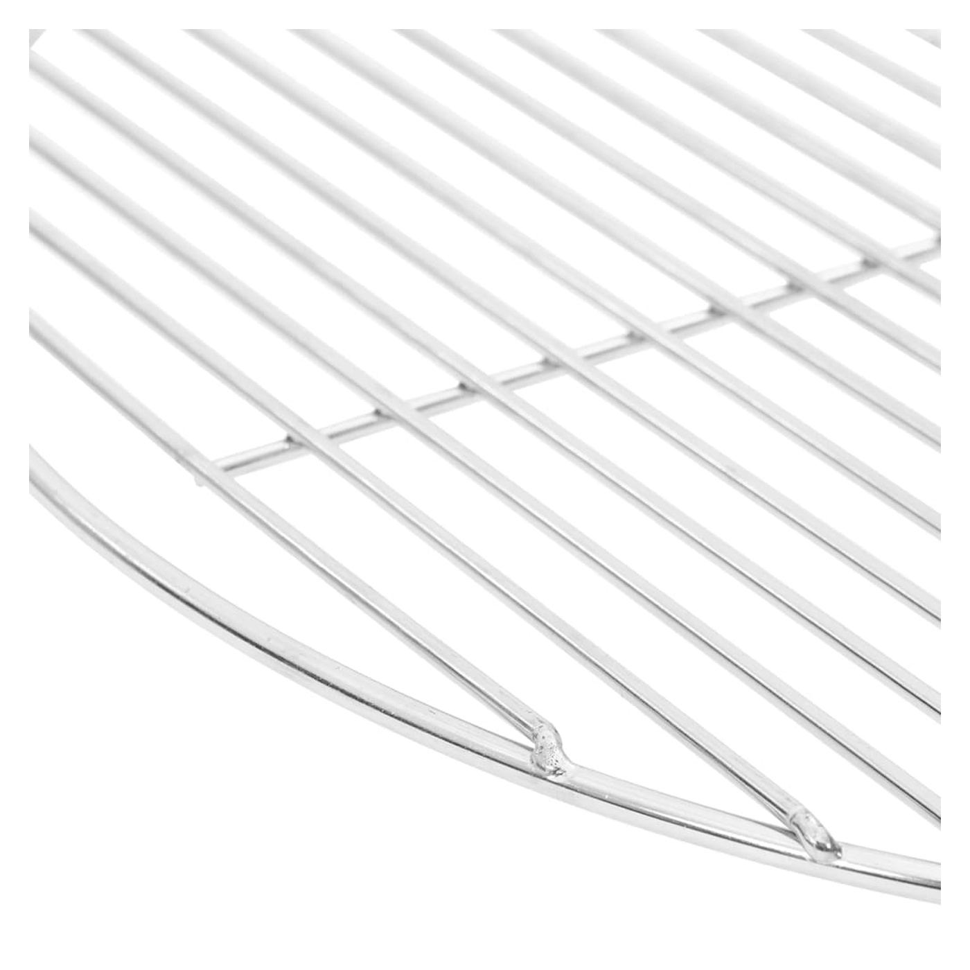 Grilovací rošt kulatý Ø 47 cm 304 nerezová ocel - 4