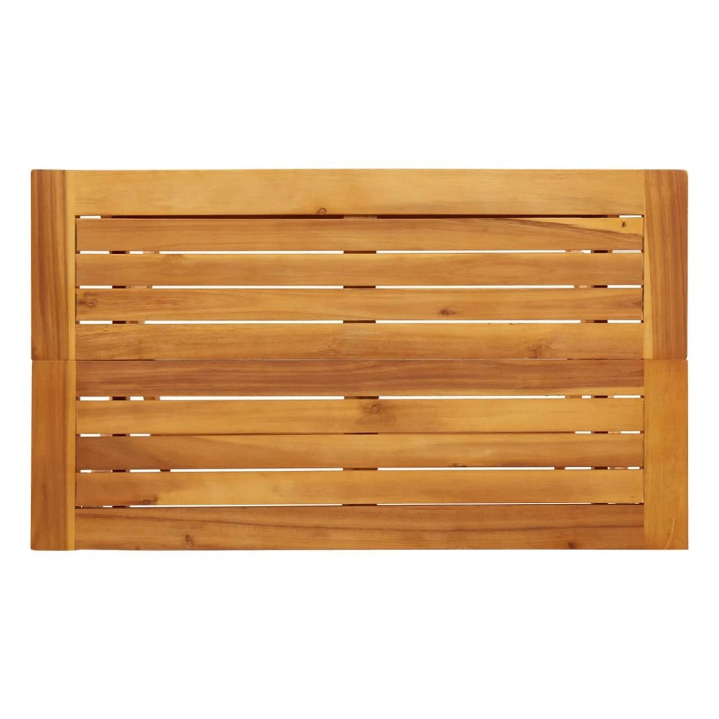 Skládací zahradní stůl 90 x 52,5 x 65 cm masivní akáciové dřevo - 8