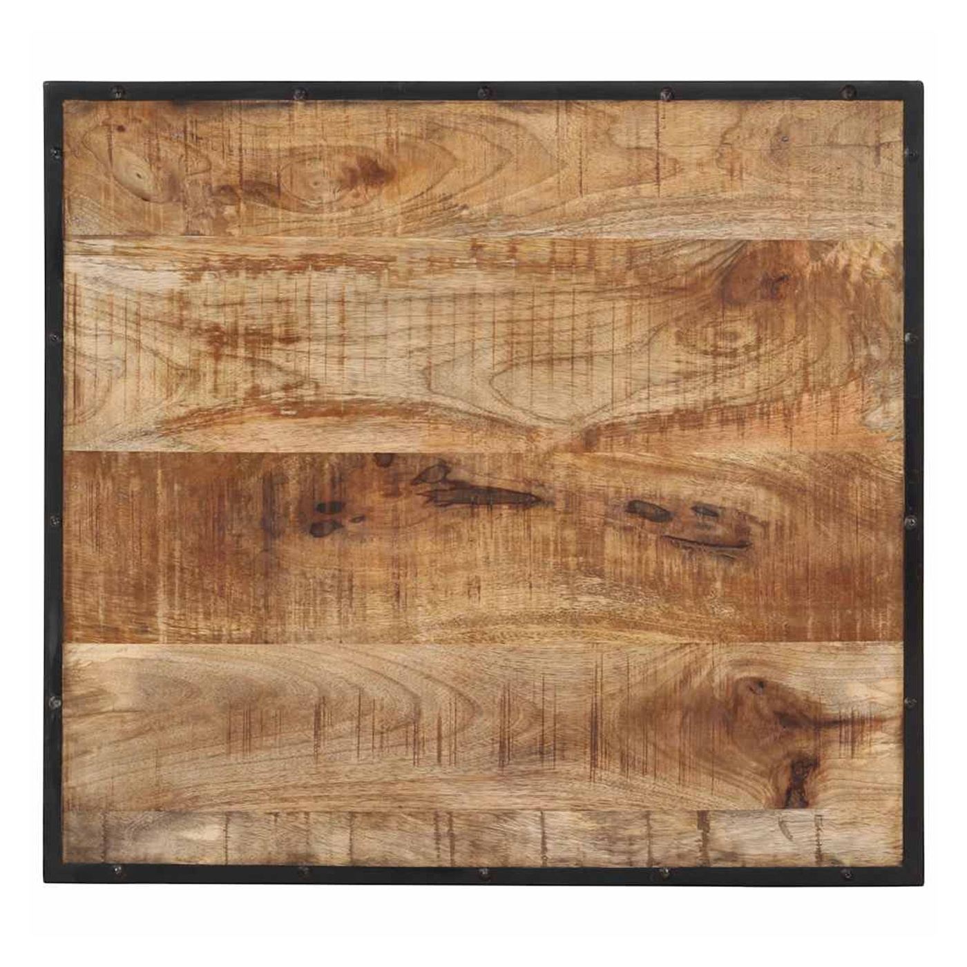 Barový stůl 60 x 55 x 107 cm masivní hrubé mangovníkové dřevo - 6