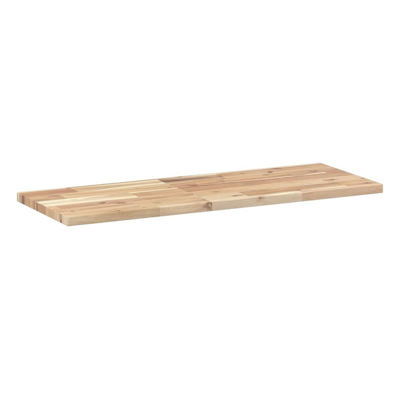Mizna plošča 100x30x2 cm pravokotna trden akacijev les - 5