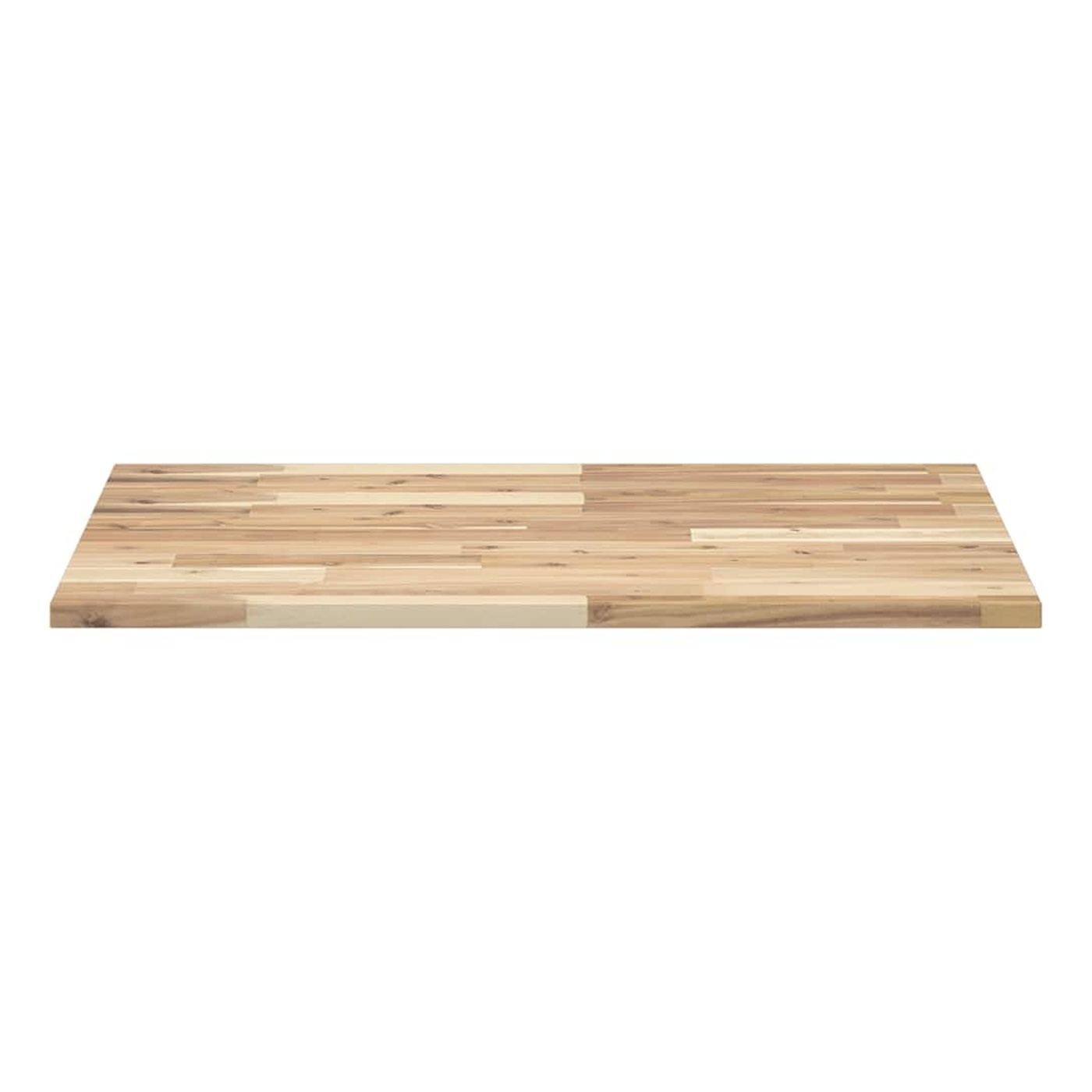 Mizna plošča pravokotna 80x60x2 cm trden akacijev les - 5