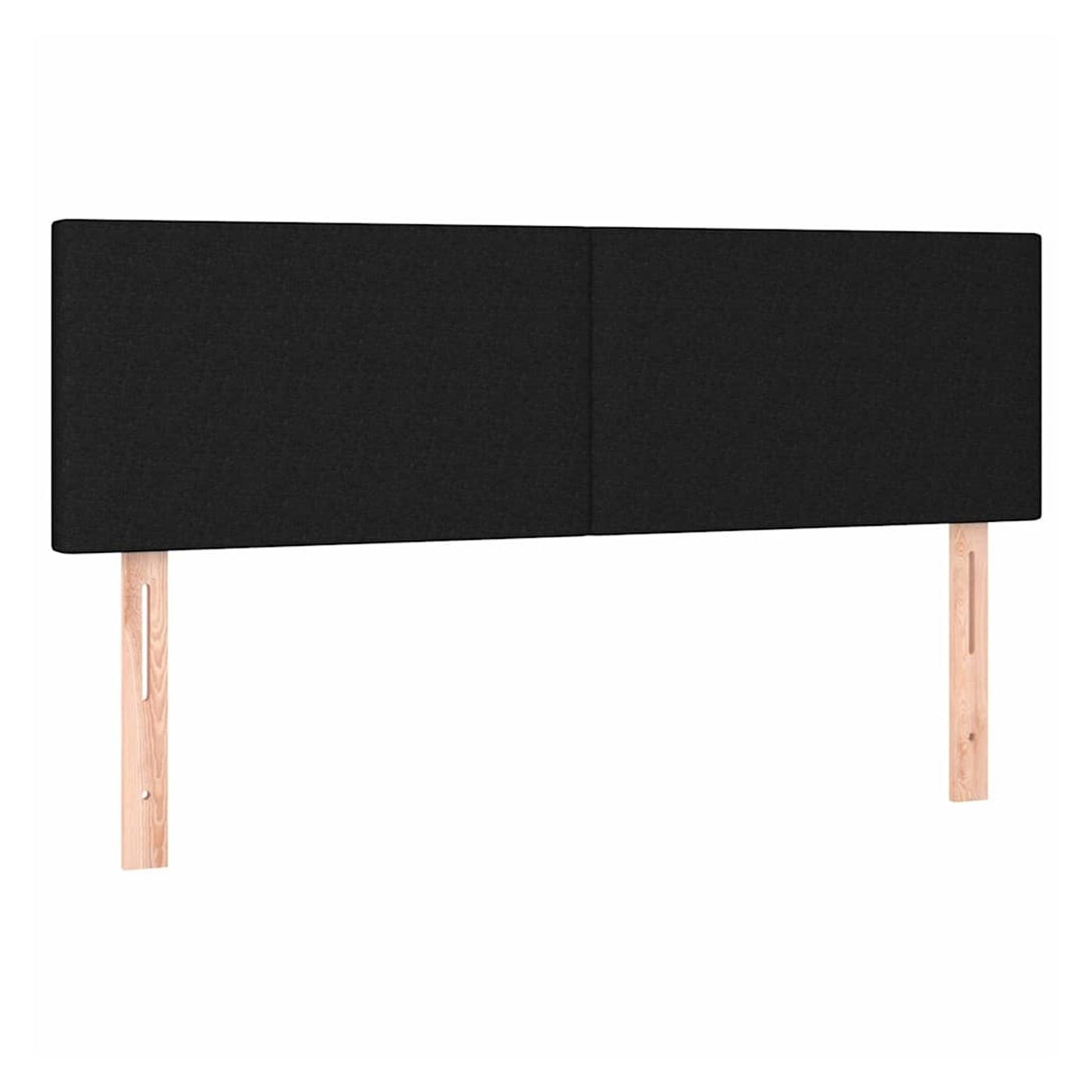 Okvir za krevet s madracem i LED rasvjetom, crni, 140x200 cm, tekstil - 7