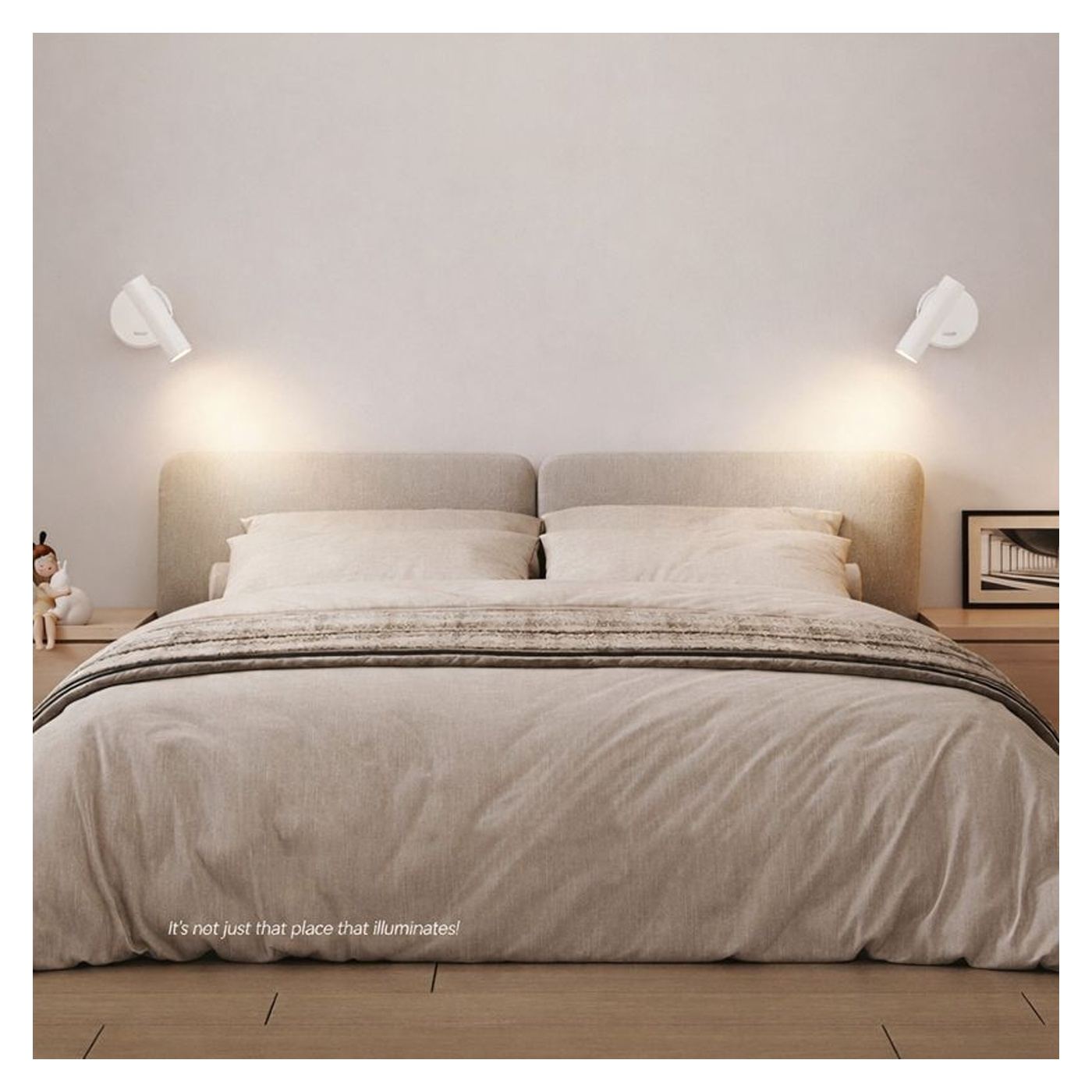 Aplica LED din metal White cu spot directionabil - 2