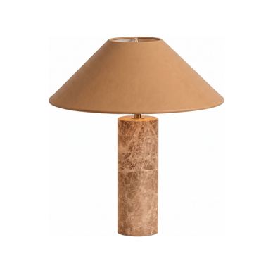 Lampa de masa din piatra Alba
