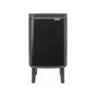 Кофа за боклук с крака, Brabantia, Bo Hi Waste Bin, 4 литра, матово черна thumbnail 1
