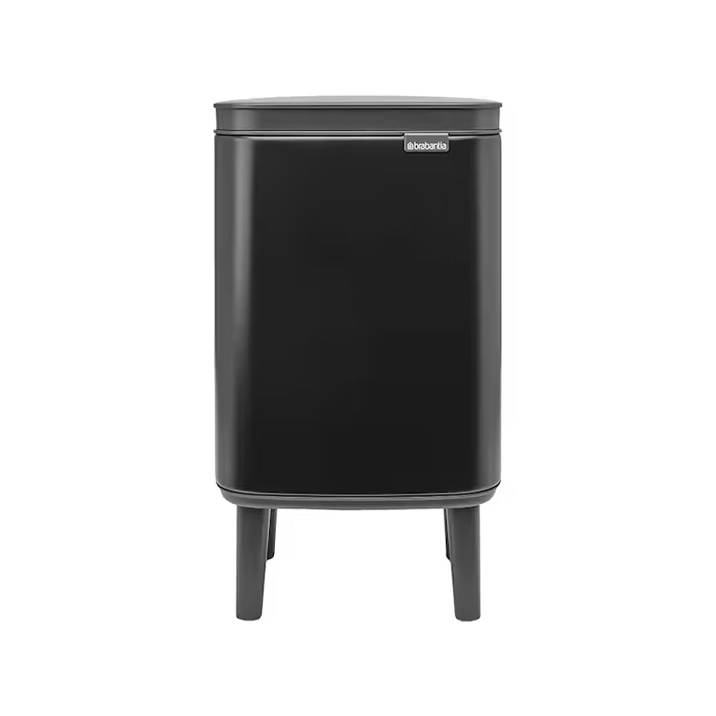 Кофа за боклук с крака, Brabantia, Bo Hi Waste Bin, 4 литра, матово черна - 1