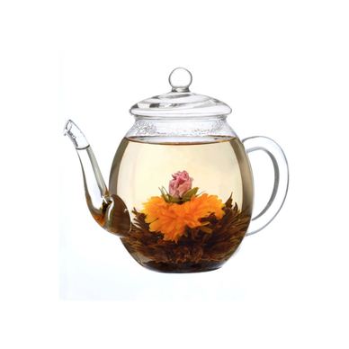 Чайник от стъкло Creano с капак, 500 ml, термоустойчив, не капещ