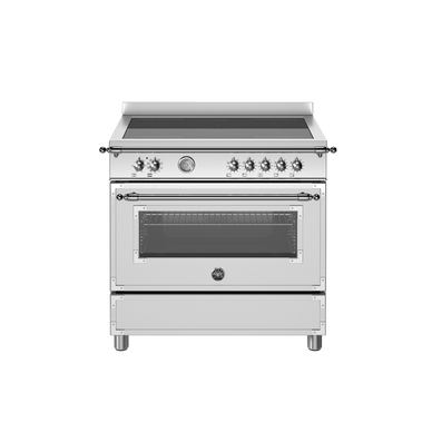 Индукционен котлон Bertazzoni, 90 см, 5 зони, Heritage Collection, Неръждаема стомана