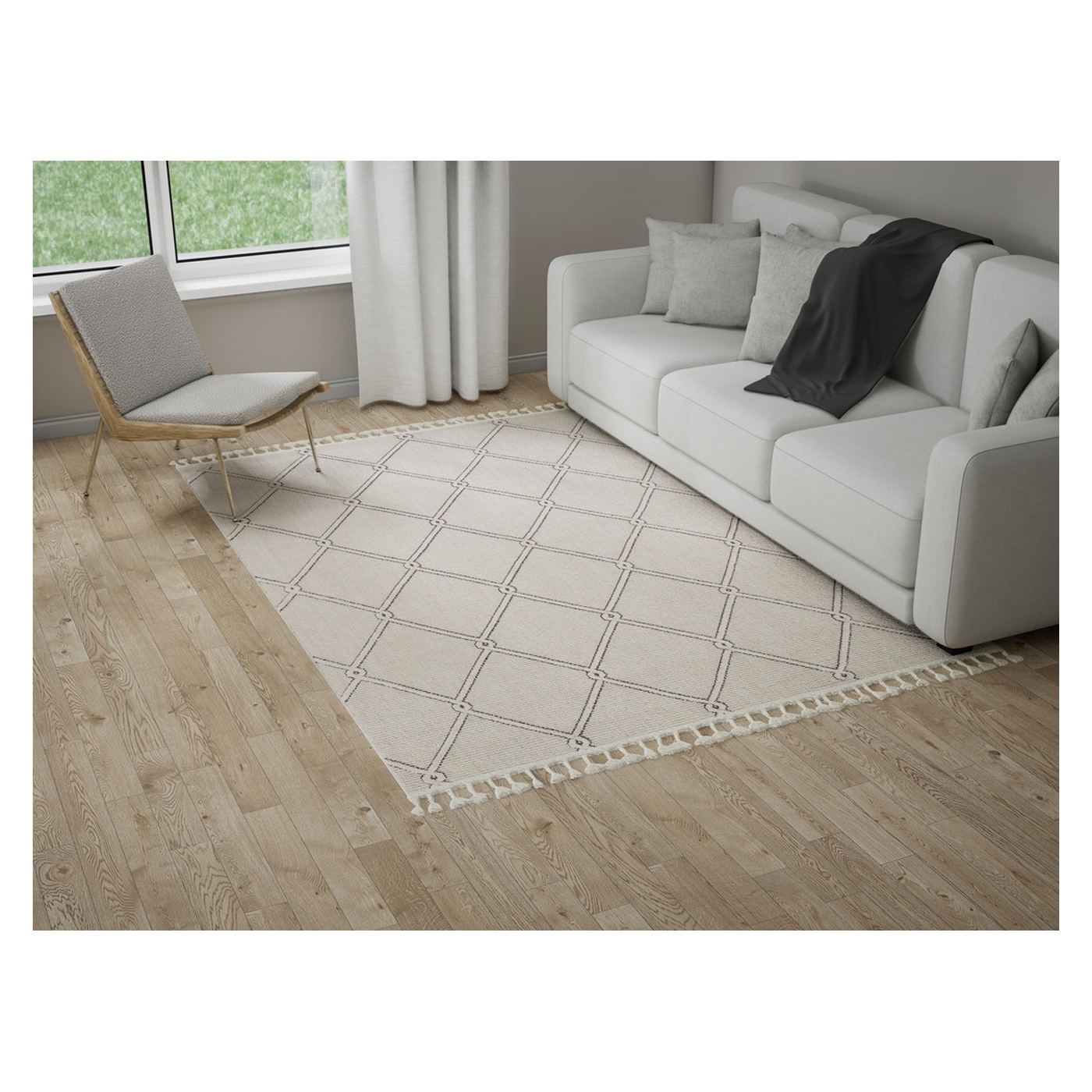 Килим Capo Cream Antra - 4