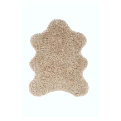 Preproga Curly Fur Beige Nature