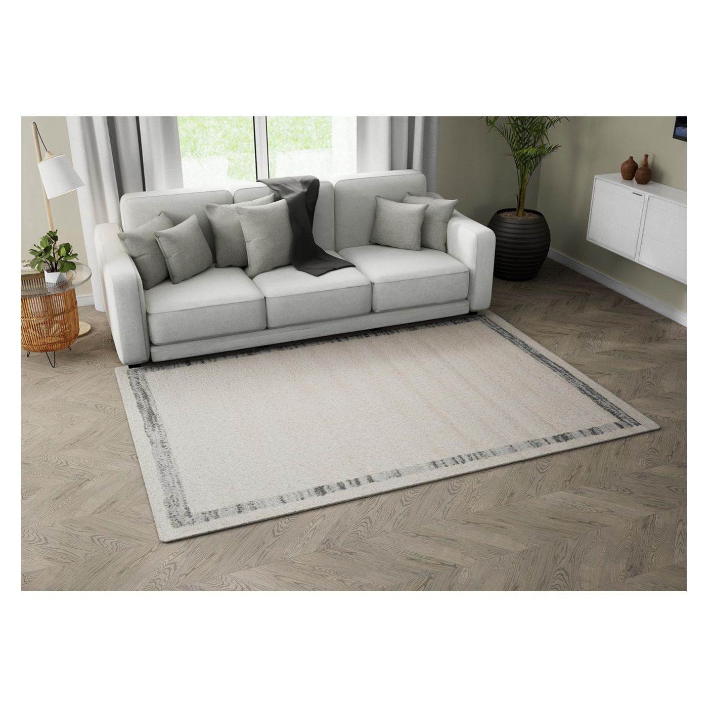 Килим Firenze Frame Ivory Beige - 5