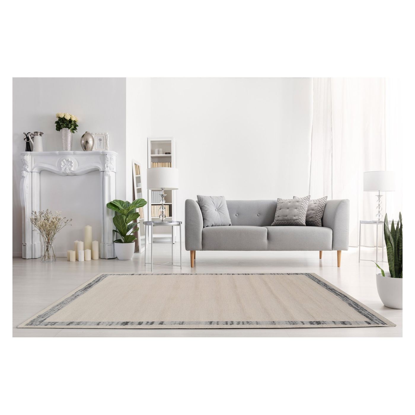 Килим Firenze Frame Ivory Beige - 6