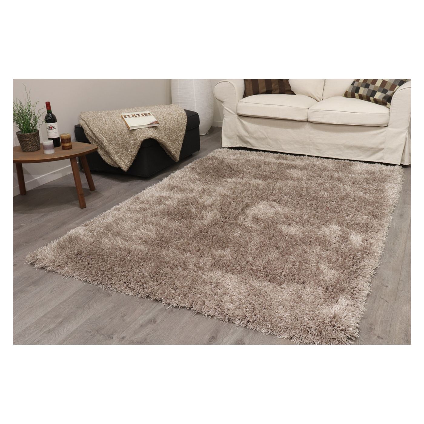 Soho Plain Taupe Rug - 4