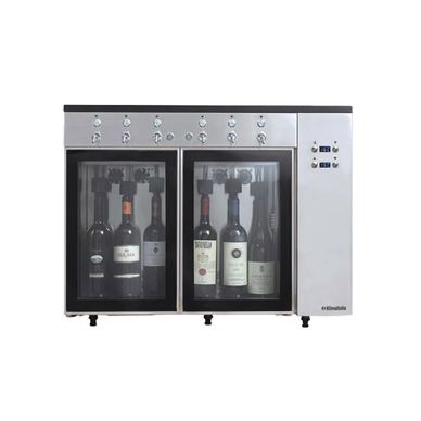 Dispenser de vin, KlimaItalia, Sommelier, 6 sticle, inox