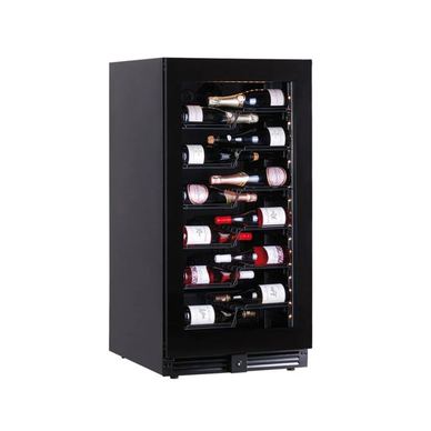 Racitor de vin incorporabil, KlimaItalia, 68 sticle, negru