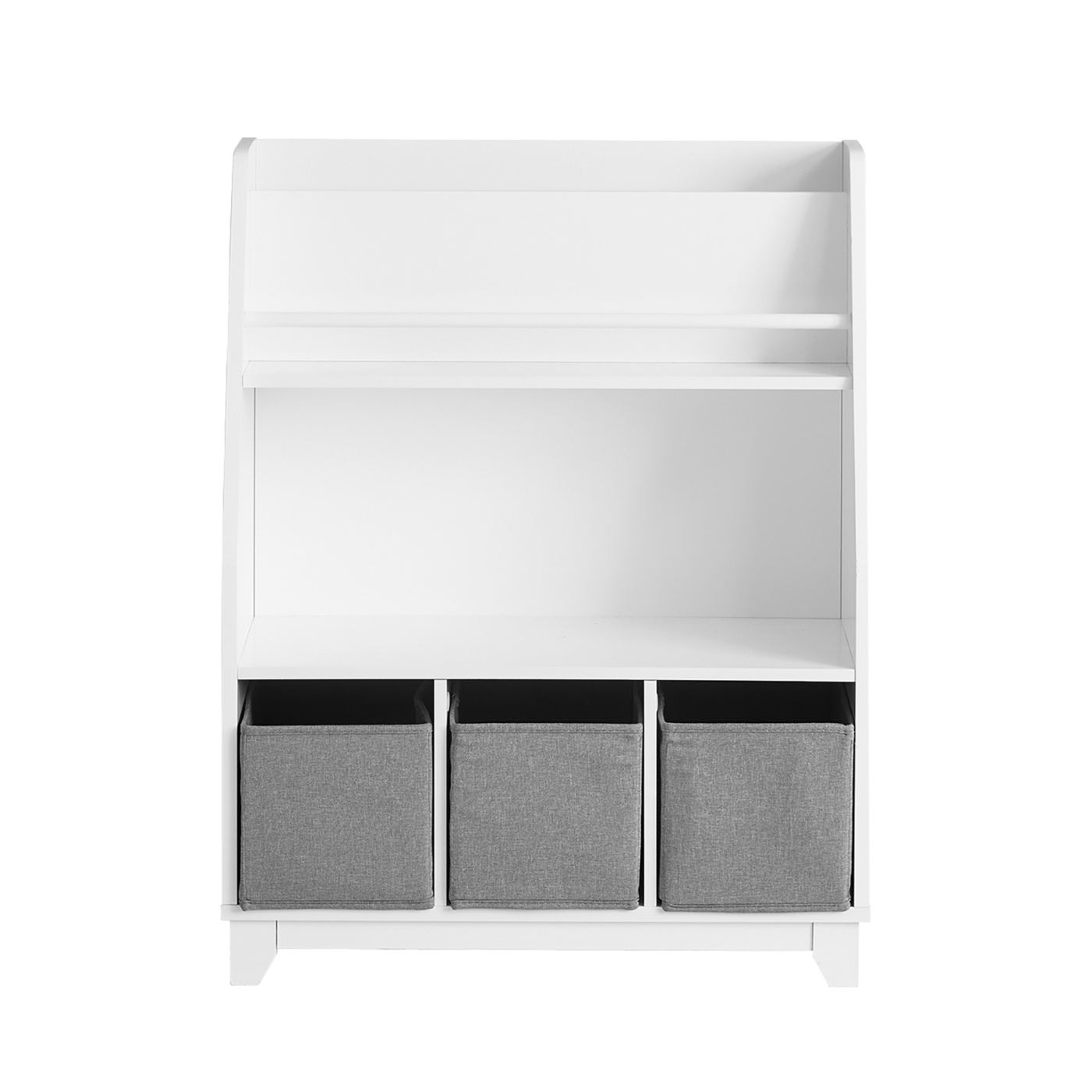 SoBuy Otroška polica s predali in 3 koši, organizator za igrače, 63x80x28 cm - 11