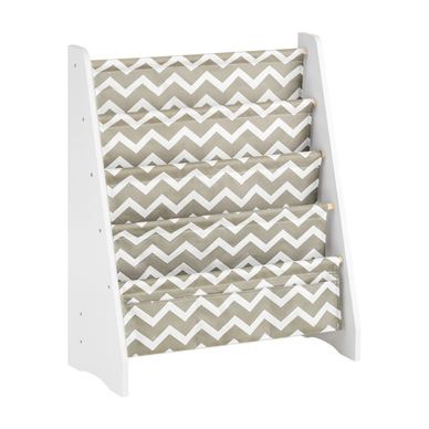SoBuy KMB50-HG Gri Raft de Reviste 63x76x28 cm