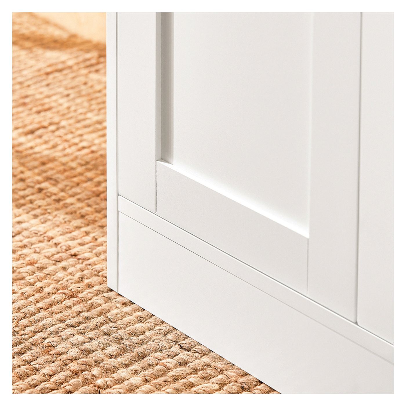 SoBuy FSB47-W Bela kuhinjska omarica z 2 policama in vrati 60x120x39 cm - 11