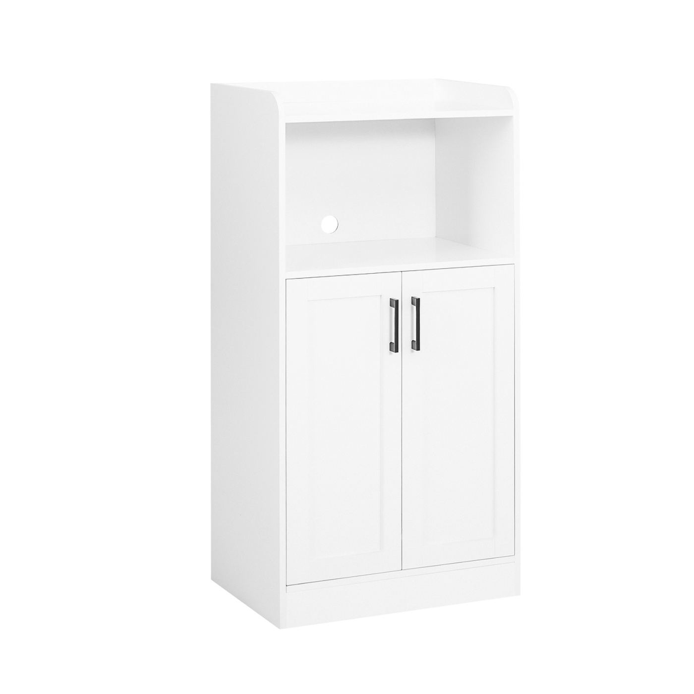 SoBuy FSB47-W Bela kuhinjska omarica z 2 policama in vrati 60x120x39 cm - 16