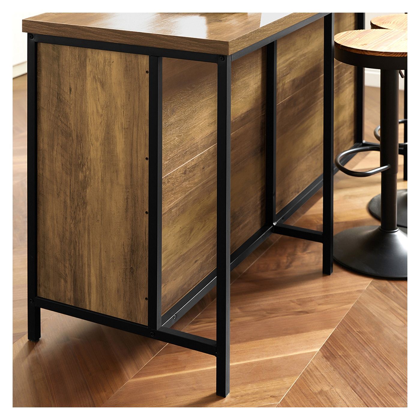 SoBuy KNL01-F Insulă de bucătărie cu dulapuri, 160x170x89 cm - 11