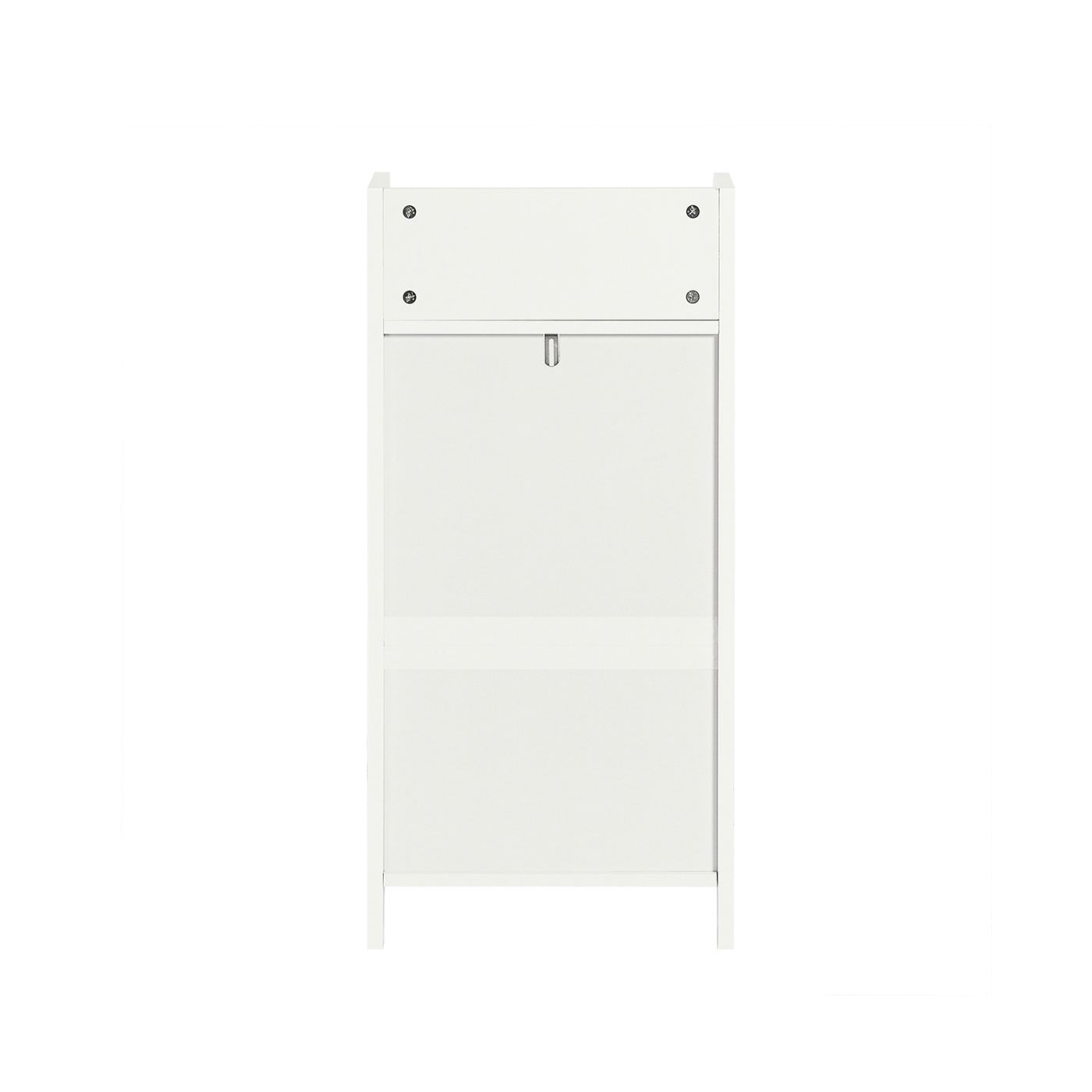SoBuy BZR56-W Bela kopalniška omarica 41x86x36 cm s policami - 14