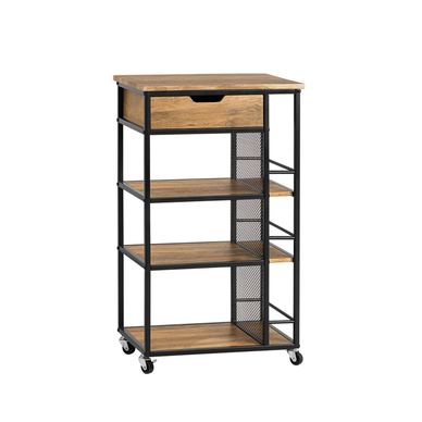 SoBuy Kuchynský vozík so zásuvkou 50x37x87 cm Vintage FKW99-N