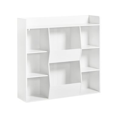 SoBuy KMB55-W Otroška knjižna omara, omarica za igrače 106x30x104 cm