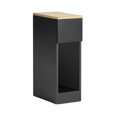 SoBuy Stół boczny nocny z szufladą 20 cm do salonu FBT111-SCH