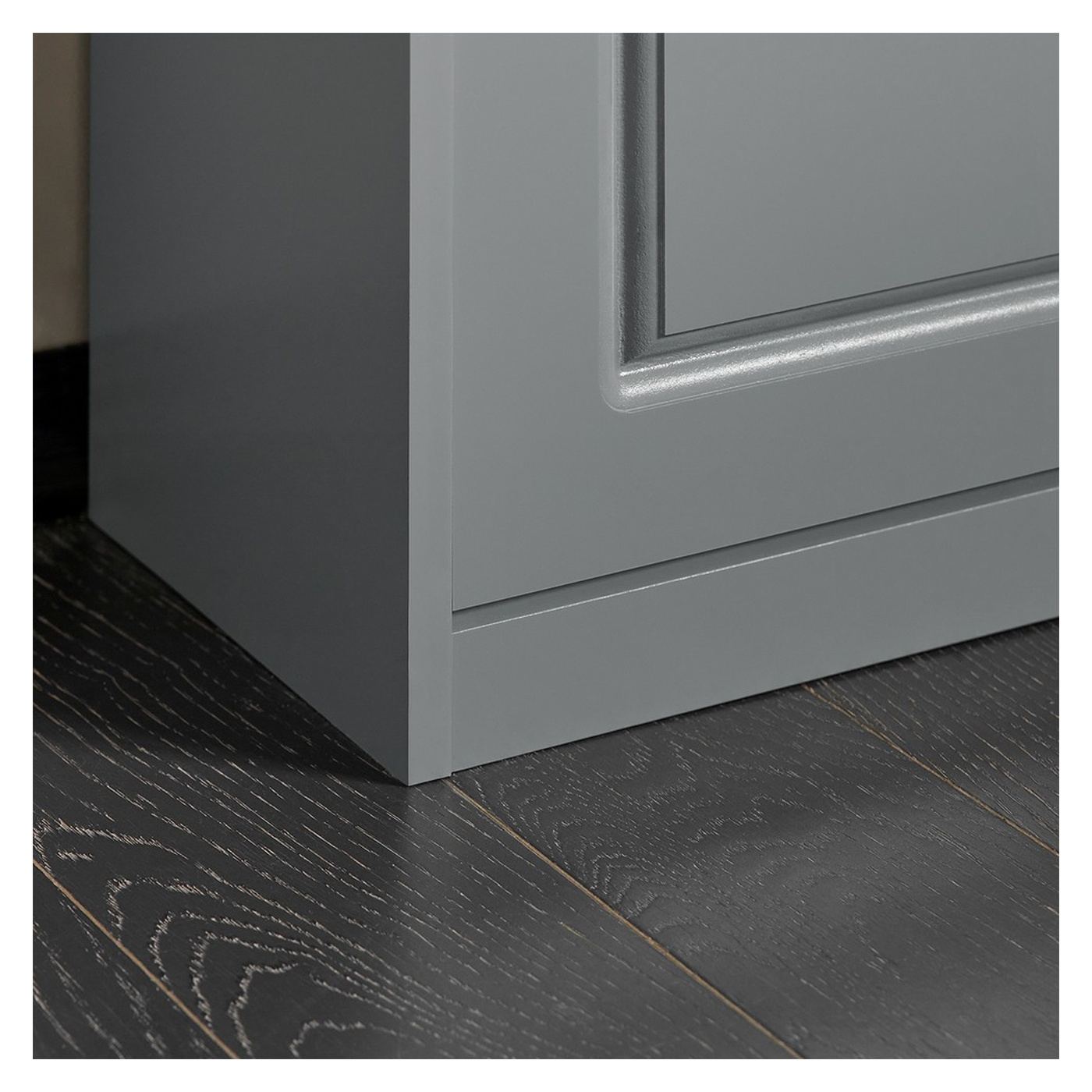 SoBuy Comodă pentru pantofi cu șezut, îngustă, gri, 24x75x51cm FSR82 - 7
