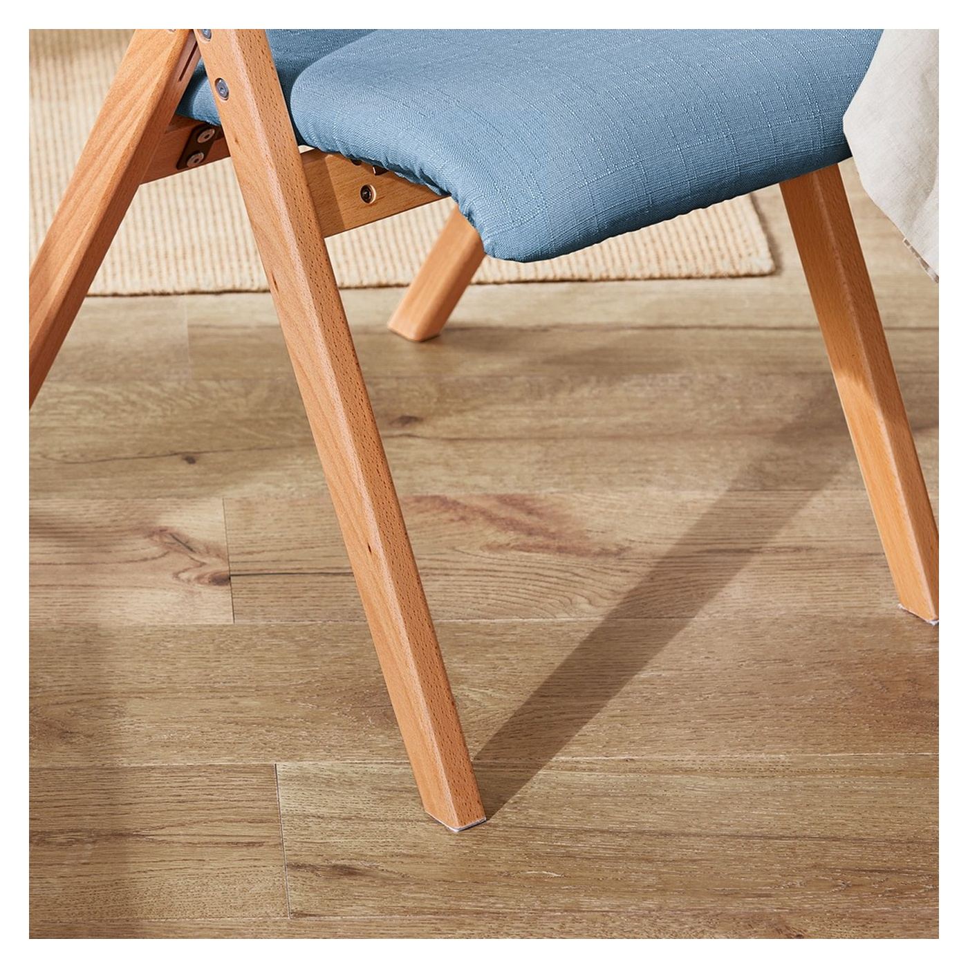 SoBuy Zložljiv stol Modra 47x51x78 cm FST92-BL - 6