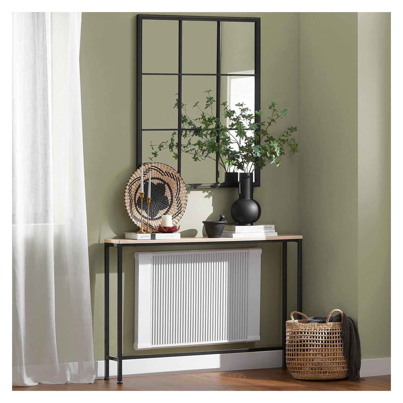 SoBuy FSB19-XL-Z Omakna omara, konzolna mizica 20x80x120 cm - 2