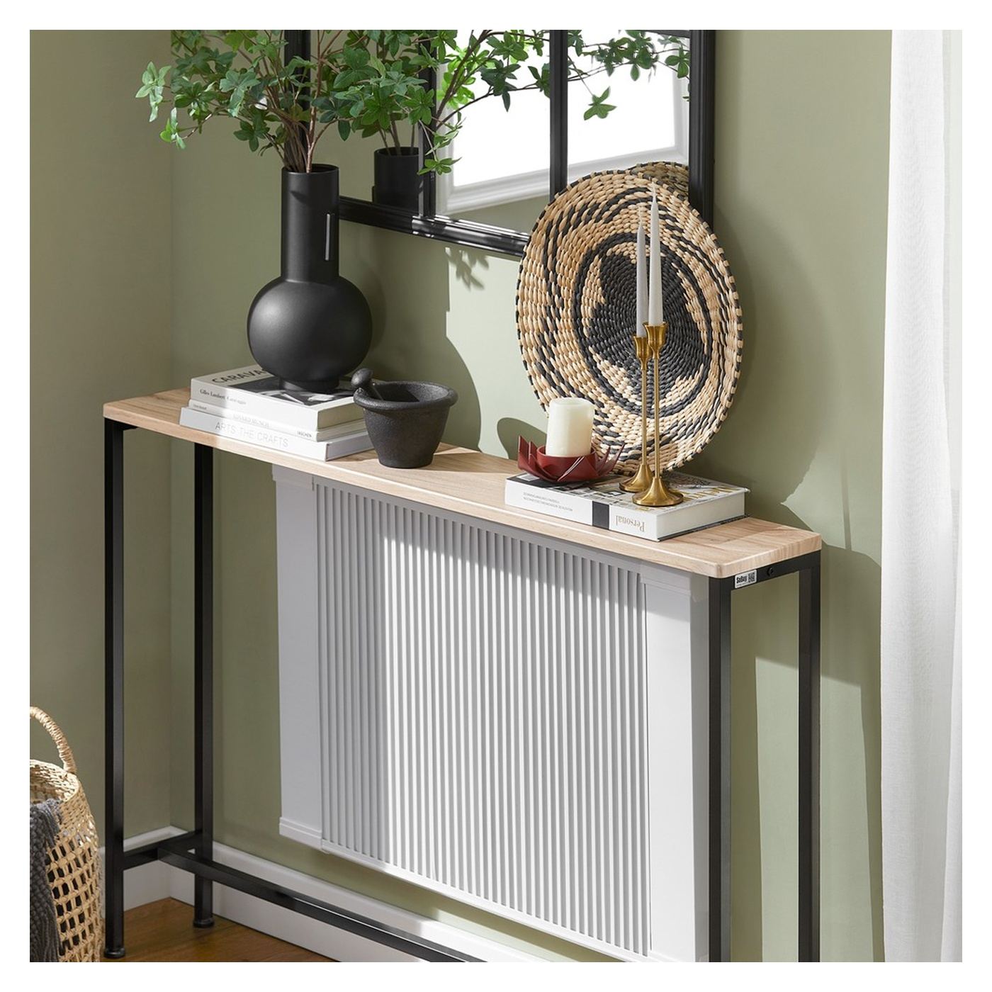SoBuy FSB19-XL-Z Omakna omara, konzolna mizica 20x80x120 cm - 8