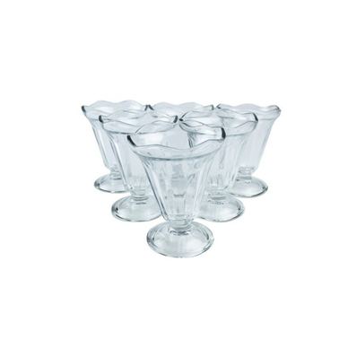 Sada 6 pohárov na zmrzlinu 225 ml Chicago, AZHOME