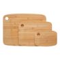 Комплект от 3 дъски за рязане 5Five Bamboo, 37x28 см, 29x21 см и 19x14 см, естествено кафяв thumbnail 1