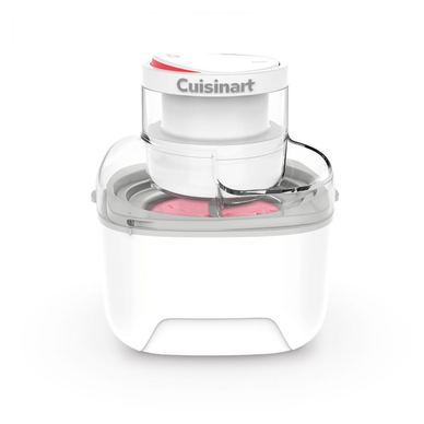 Mașină de înghețată Cuisinart Solo Scoops ICEM10E, 25W, 475 ml, Până la 8 bile de înghețată, Alb