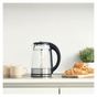 Cuisinart GK19E Ηλεκτρικός Βραστήρας Διπλού Τοιχώματος από Γυαλί, 3000W, 1.7L, 50-100°C, Βάση 360°, Έλεγχος αφής, Φίλτρο, Ένδειξ thumbnail 2