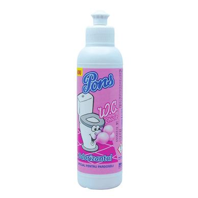 Odorizant toaletă, DEO PONS WC Bubble Gum, 200 ml