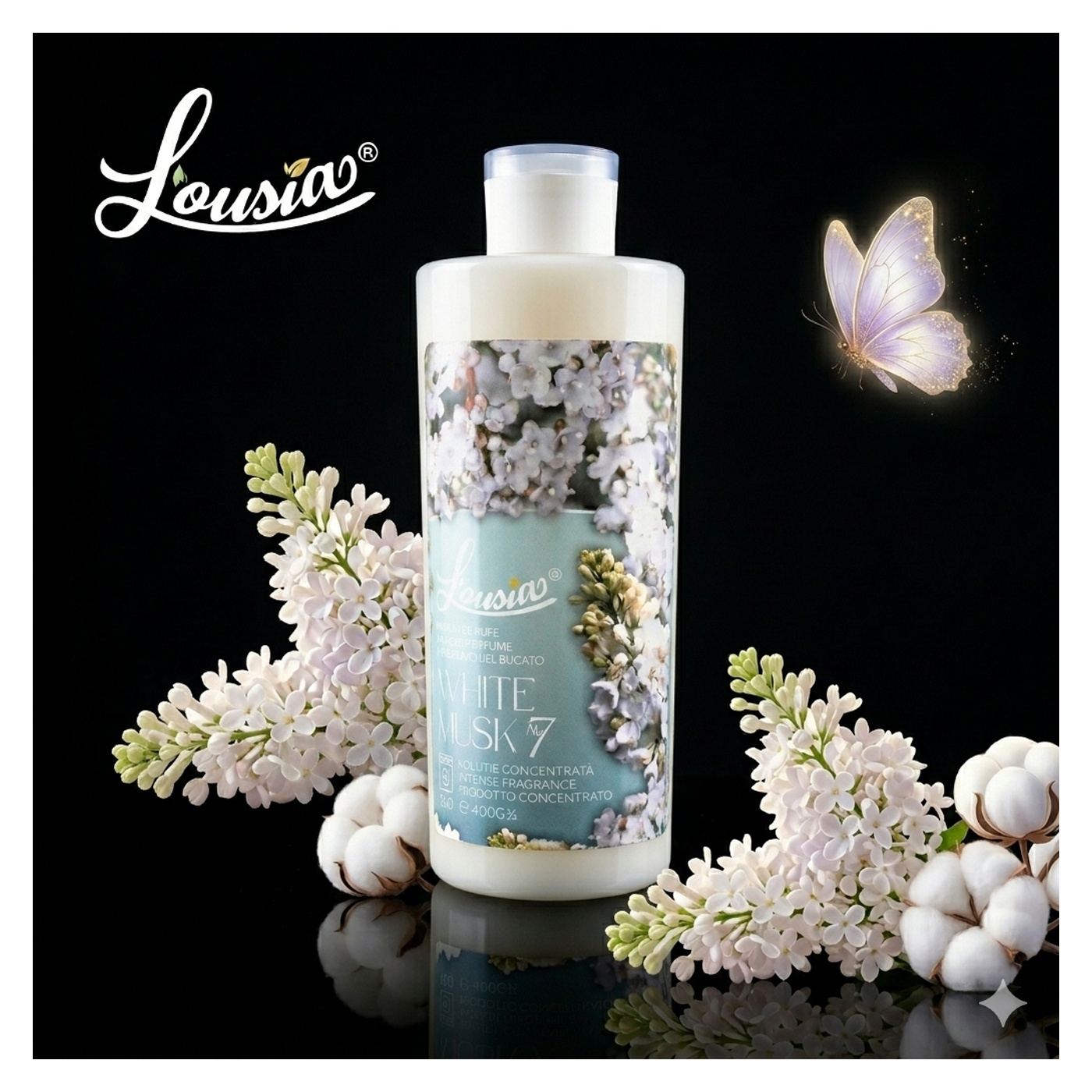 Aviváž L’ousia White Musk 400 g – koncentrovaná, s dlouhotrvajícím účinkem, až na 160 praní - 4